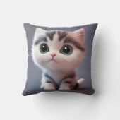 とても可愛い子猫 クッション (裏面)