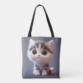 とても可愛い子猫 トートバッグ (裏面)