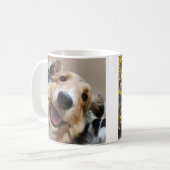 とても可愛い犬のマグカップ コーヒーマグカップ (正面左)