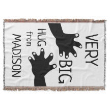 とても大きなハグフロムギフト綿ブランケット