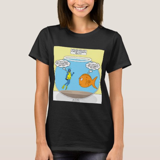 とても奇妙なスクーバダイビング! Tシャツ (正面)