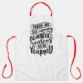 とても嬉しい理由が多い エプロン (正面)