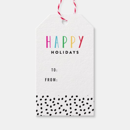 とても嬉しい ギフトタグ (正面)