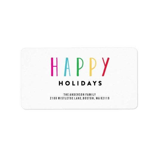 とても嬉しい ラベル (正面)