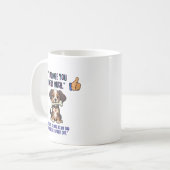とても尊敬しています コーヒーマグカップ (正面左)