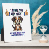 とても尊敬しています フォトプラーク (側面)