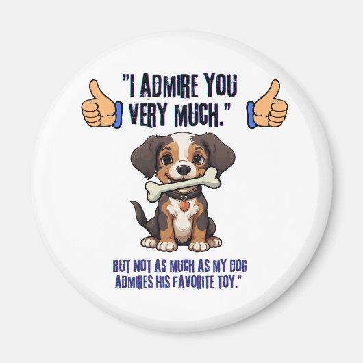 とても尊敬しています マグネット (正面)