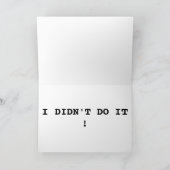 とても小さい人 カード (内部)