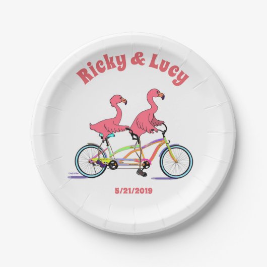 とても幸せだ ペーパープレート (正面)