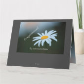 とても幸せです カード (裏面)