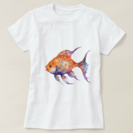 とても心配な金魚Tシャツ Tシャツ