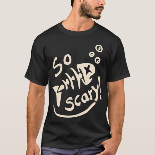 とても怖い!ウェブフィッシングTシャツ Tシャツ (正面)