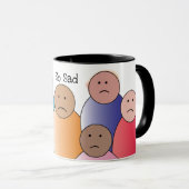 とても悲しい マグカップ (正面右)