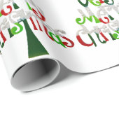 とても愉快なクリスマスツリー ラッピングペーパー (ロールコーナー)