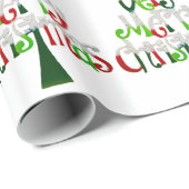 とても愉快なクリスマスツリー ラッピングペーパー (ロールコーナー)