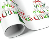 とても愉快なクリスマスツリー ラッピングペーパー (ロールコーナー)