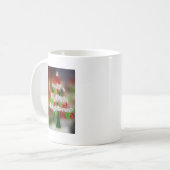 とても愉快なクリスマス コーヒーマグカップ (正面左)