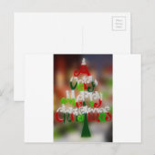 とても愉快なクリスマス シーズンポストカード (正面/裏面)