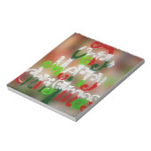 とても愉快なクリスマス ノートパッド (回転)