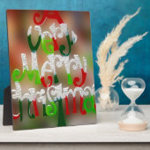 とても愉快なクリスマス フォトプラーク (側面)