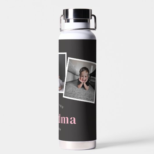 とても愛された編集可能なカラーウォーターボトル ウォーターボトル (背面)