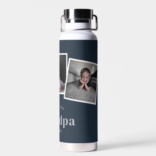 とても愛された編集可能なカラーウォーターボトル ウォーターボトル (背面)