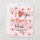 とても愛しているよ バレンタインのハート名言 シーズンカード (正面)