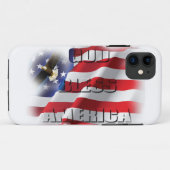とても愛国心の強いG.B.A 飛翔する鷲 Case-Mate iPhoneケース (裏面(横))
