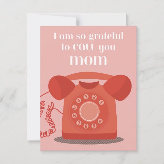 とても感謝している シーズンカード (正面)