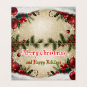 とても楽しいクリスマスと楽しい休暇を過ごす (外部フラット)