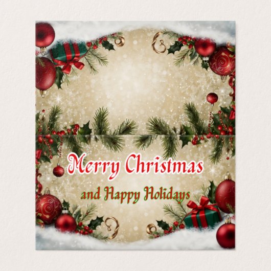 とても楽しいクリスマスと楽しい休暇を過ごす (外部フラット)