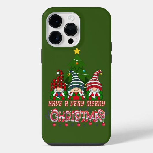 とても楽しいクリスマスを iPhoneケース (裏面)
