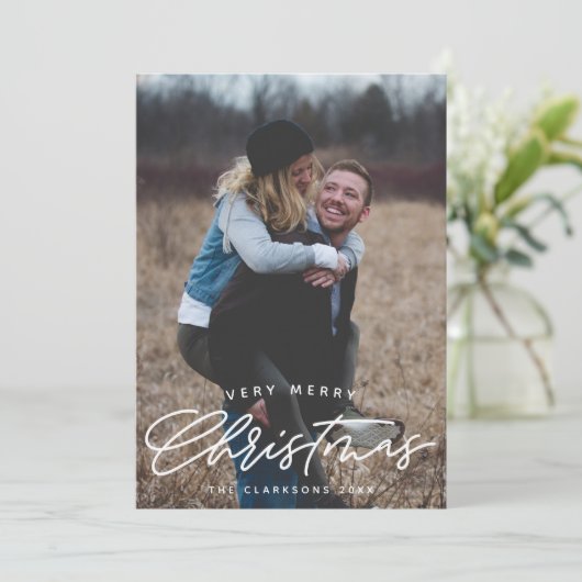 とても楽しいクリスマスカード シーズンカード (スタンド正面)