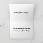 とても特別なカップルにクリスマスを祝う シーズンカード (内部)