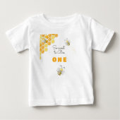 とても甘いビー子供の誕生日 ベビーTシャツ (正面)