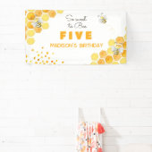 とても甘いビー子供の誕生日 横断幕 (インサイチュ)