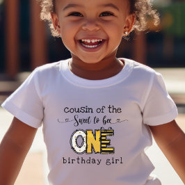 とても甘い1歳の誕生日おば/おじ Tシャツ