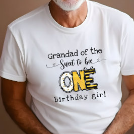 とても甘い1歳の誕生日 おじいちゃん Tシャツ