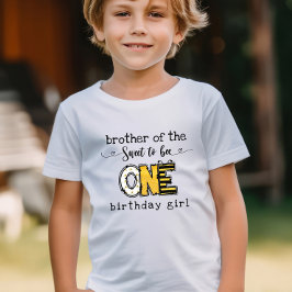 とても甘い1歳の誕生日 お兄ちゃん Tシャツ