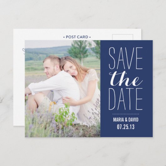 とても甘い | セーブ・ザ・デート案内 案内ポストカード (正面/裏面)