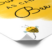 とても甘い |ハニービーベビーショーの看板ポスター ポスター (角)