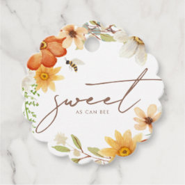 とても甘い |フローラ春ベビーシャワー フェイバータグ