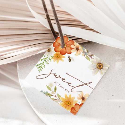 とても甘い |フローラ春ベビーシャワー フェイバータグ