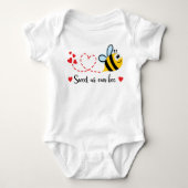 とても甘い ベビーボディスーツ (正面)