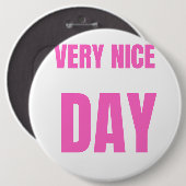 「とても素敵な日だ」 缶バッジ (正面&裏面)