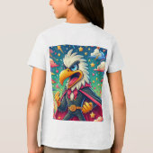 とても素敵なTシャツのコンフィすごいー トライブレンドＴシャツ (裏面)