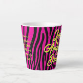 とても素晴らしい愛 カフェラテマグ (正面)