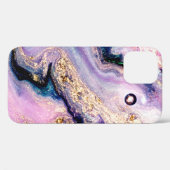 とても美しい大理石の柄。抽象芸術アートワルパ Case-Mate iPhoneケース (裏面 (横))