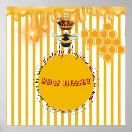 とても美しい生のハニーラベル ポスター (正面)