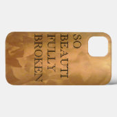 とても美しく壊れている Case-Mate iPhoneケース (裏面 (横))